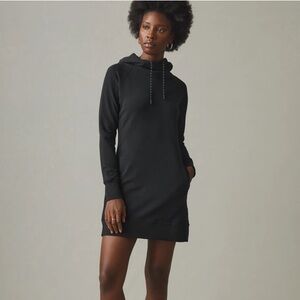 American Giant Hoodie Dress in Black